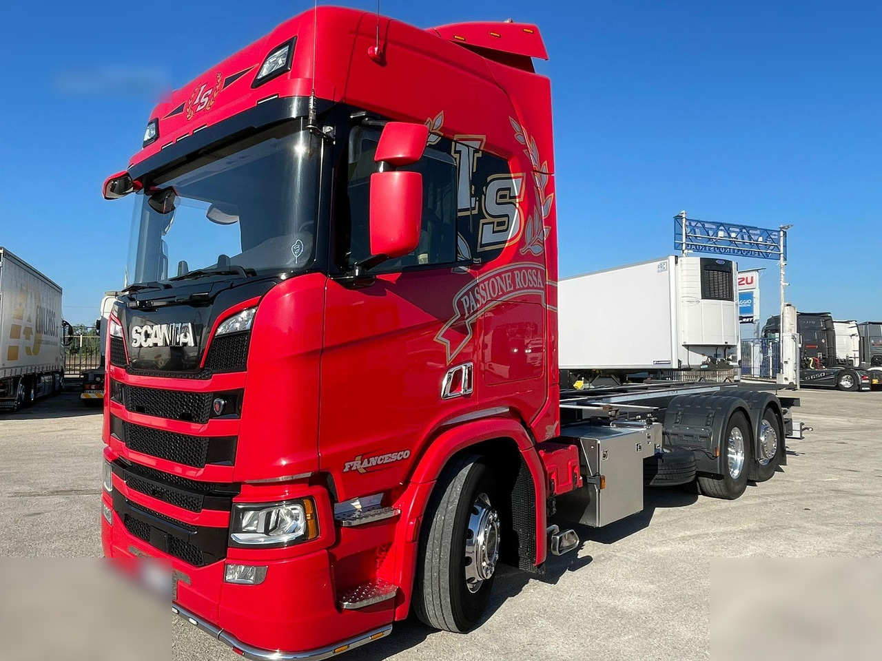 SCANIA R450 - Konteinerveduk/ Tõstukiga veoauto: pilt 3 SCANIA R450 - Konteinerveduk/ Tõstukiga veoauto: pilt 3