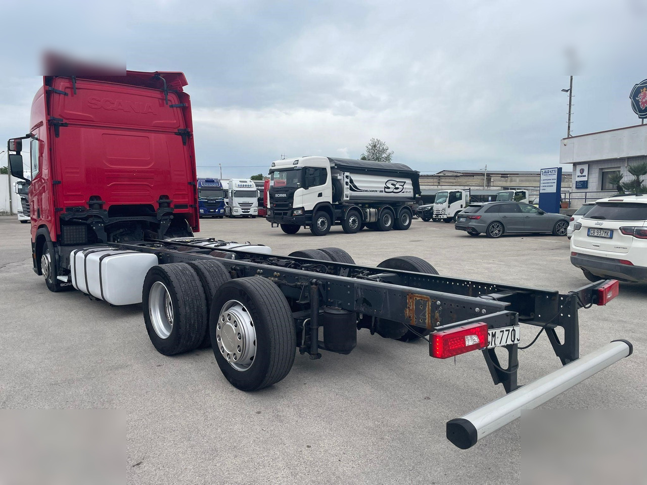 SCANIA R450 - Tent veoauto: pilt 4 SCANIA R450 - Tent veoauto: pilt 4