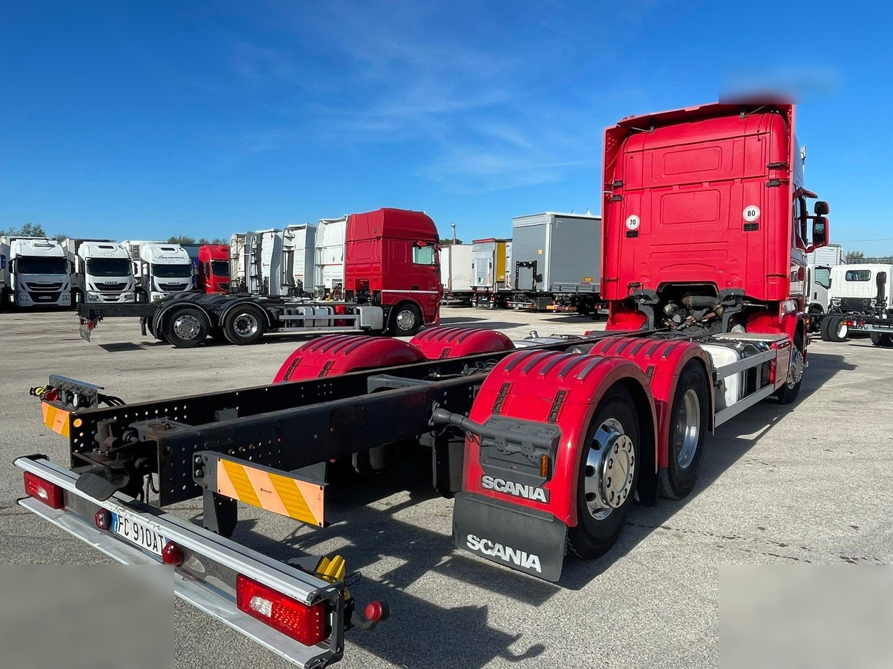 SCANIA R580 - Konteinerveduk/ Tõstukiga veoauto: pilt 3 SCANIA R580 - Konteinerveduk/ Tõstukiga veoauto: pilt 3