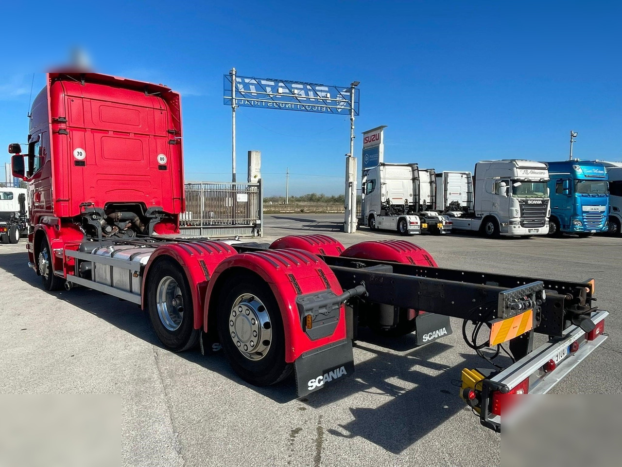 SCANIA R580 - Konteinerveduk/ Tõstukiga veoauto: pilt 2 SCANIA R580 - Konteinerveduk/ Tõstukiga veoauto: pilt 2
