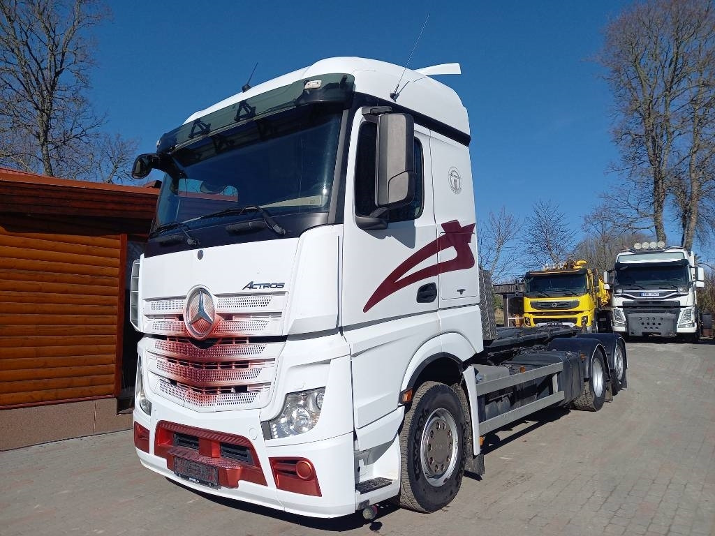 Mercedes-Benz Actros, 6X2, JOAB HOOK LIFT - Konkstõstukiga veoauto: pilt 1 Mercedes-Benz Actros, 6X2, JOAB HOOK LIFT - Konkstõstukiga veoauto: pilt 1