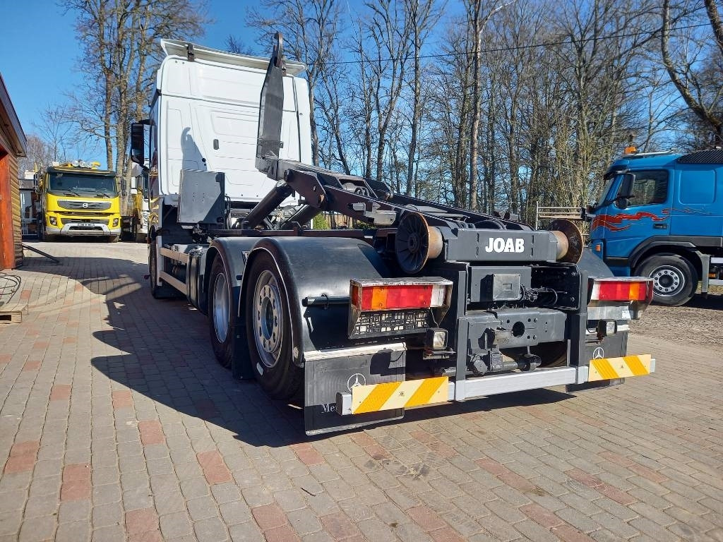 Konkstõstukiga veoauto Mercedes-Benz Actros, 6X2, JOAB HOOK LIFT: pilt 16