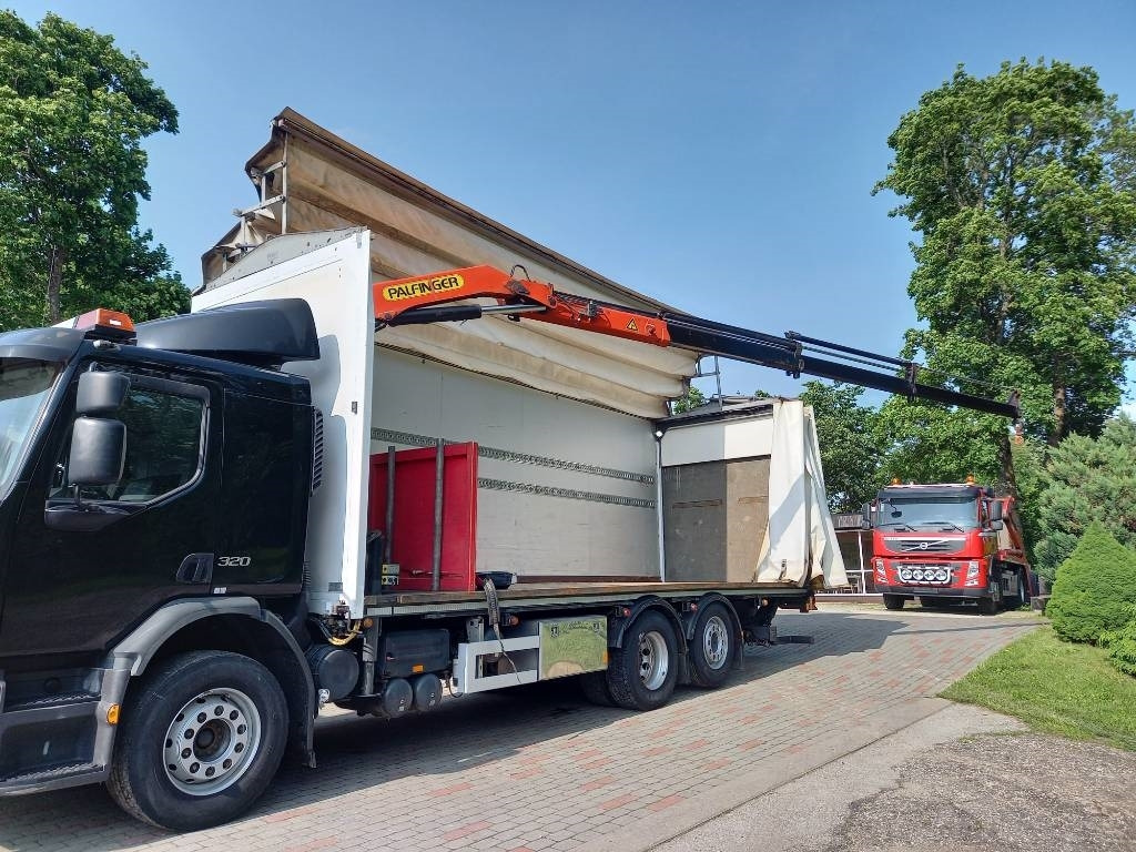 Volvo FE 320, 6x2, PALFINGER PK10000, EURO6, FULL AIR - Kraanaga veoauto: pilt 1 Volvo FE 320, 6x2, PALFINGER PK10000, EURO6, FULL AIR - Kraanaga veoauto: pilt 1