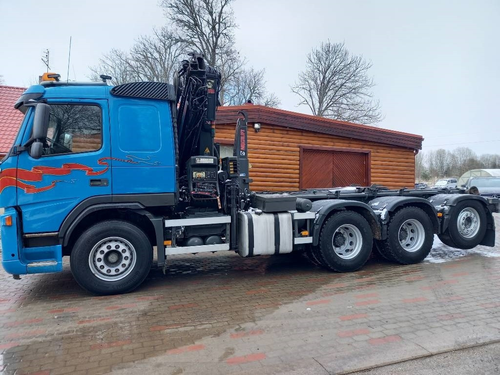 Volvo FM12, 8x4, MULTILIFT+HIAB - Konkstõstukiga veoauto: pilt 1 Volvo FM12, 8x4, MULTILIFT+HIAB - Konkstõstukiga veoauto: pilt 1