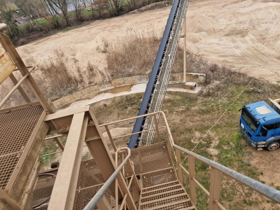 Bleichert 650mm × 40m Schwenkband - Lintkonveier: pilt 1 Bleichert 650mm × 40m Schwenkband - Lintkonveier: pilt 1