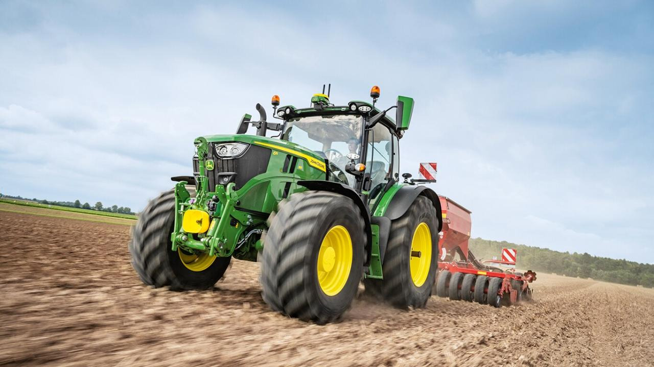 John Deere 6R185 Power Gard - Traktor: pilt 1 John Deere 6R185 Power Gard - Traktor: pilt 1