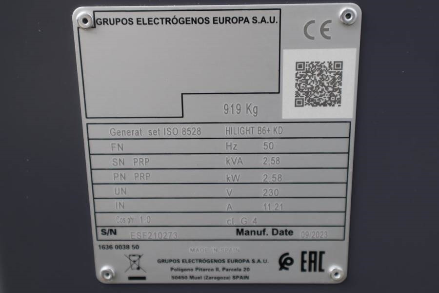 Atlas Copco Hilight B6+ KD Valid inspection, *Guarantee! Max B - Valgustorn: pilt 5 Atlas Copco Hilight B6+ KD Valid inspection, *Guarantee! Max B - Valgustorn: pilt 5