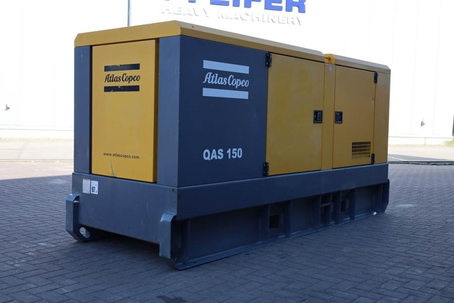 Atlas Copco QAS 150 Diesel, 150KVA * NON - WORKING * - Generaatorikomplekt: pilt 2 Atlas Copco QAS 150 Diesel, 150KVA * NON - WORKING * - Generaatorikomplekt: pilt 2
