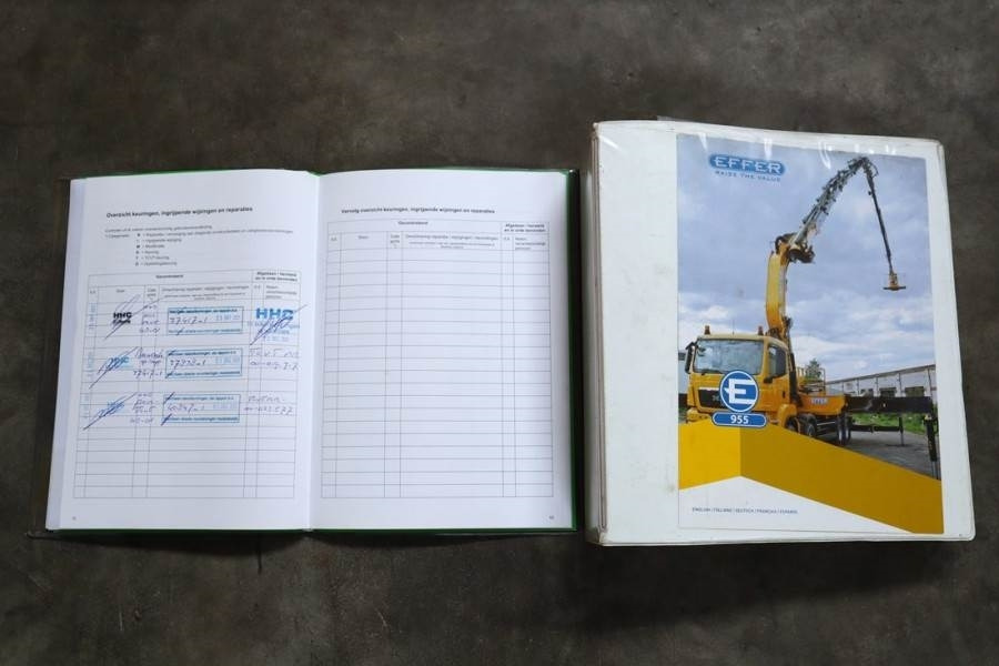 Maastikukraana Effer 955/8S Volvo 540 Euro 6, Valid Inspection, 8x2x4 D: pilt 23