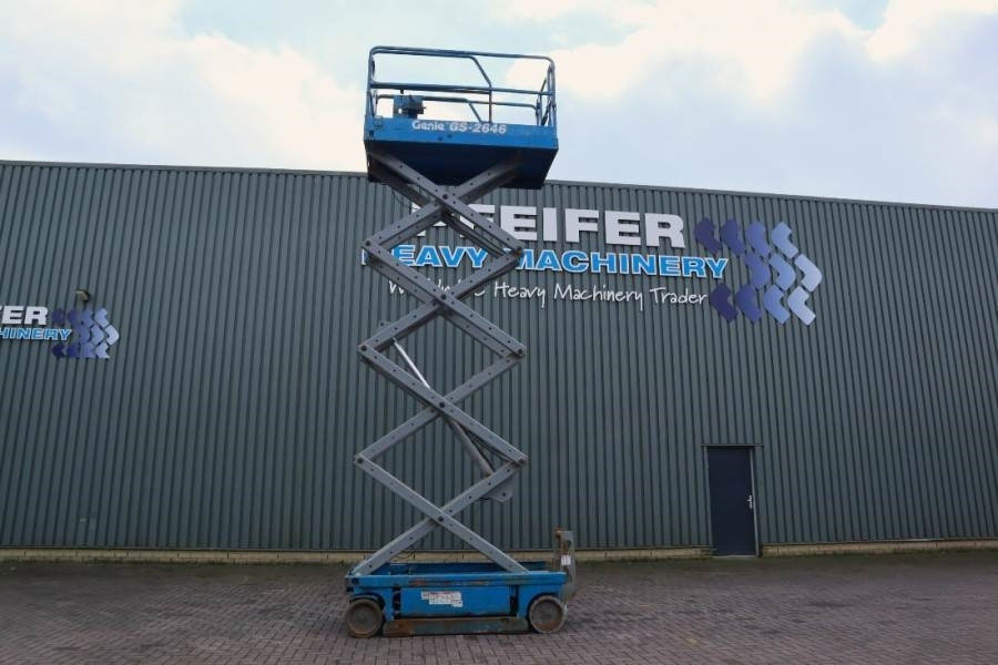 Genie GS2646 Electric, Working Height 9.80m, Capacity 45  - Käärlift: pilt 3 Genie GS2646 Electric, Working Height 9.80m, Capacity 45  - Käärlift: pilt 3