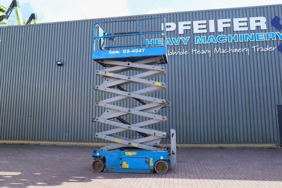 Genie GS4047 Electric, 14m Working Height, 350kg Capacit  - Käärlift: pilt 3 Genie GS4047 Electric, 14m Working Height, 350kg Capacit  - Käärlift: pilt 3