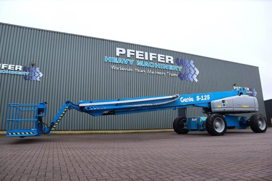 Genie S125 Diesel, 4x4x4 Drive, 40.1m Working Height, 24 - Teleskooppoom: pilt 1 Genie S125 Diesel, 4x4x4 Drive, 40.1m Working Height, 24 - Teleskooppoom: pilt 1