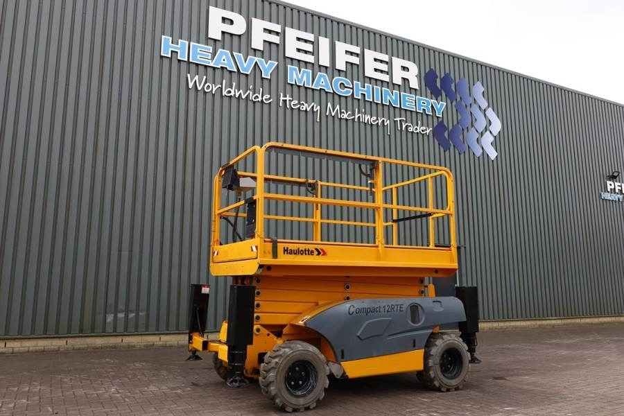 Haulotte Compact 12RTE Electric, 12m Working Height, 450kg - Käärlift: pilt 1 Haulotte Compact 12RTE Electric, 12m Working Height, 450kg - Käärlift: pilt 1