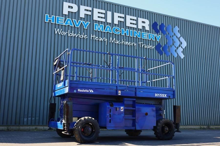 Haulotte H15SX Diesel, 4x4 Drive 15 Working Height, 500kg C - Käärlift: pilt 1 Haulotte H15SX Diesel, 4x4 Drive 15 Working Height, 500kg C - Käärlift: pilt 1