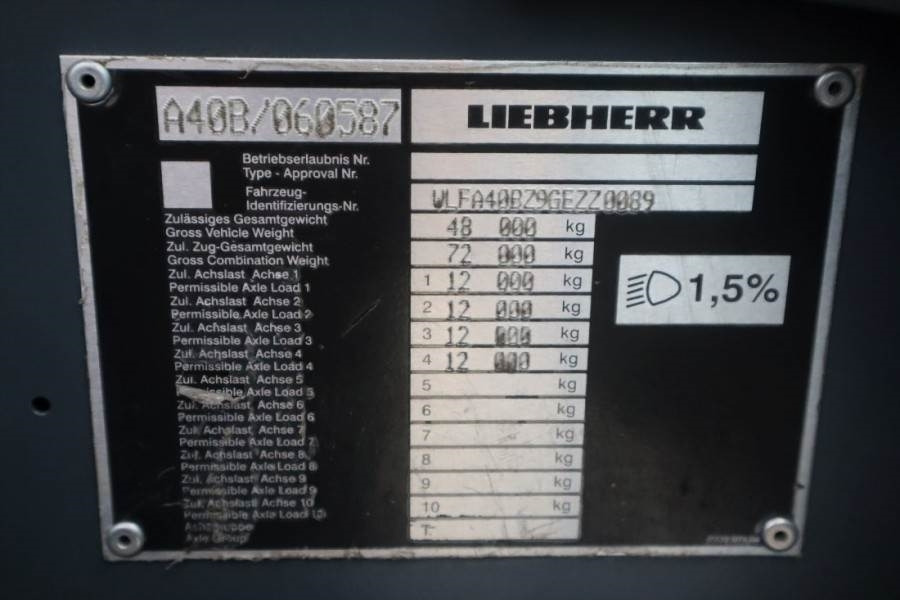 Liebherr LTM1070-4.2 Dutch Vehicle Registration, Valid Insp - Maastikukraana: pilt 5 Liebherr LTM1070-4.2 Dutch Vehicle Registration, Valid Insp - Maastikukraana: pilt 5