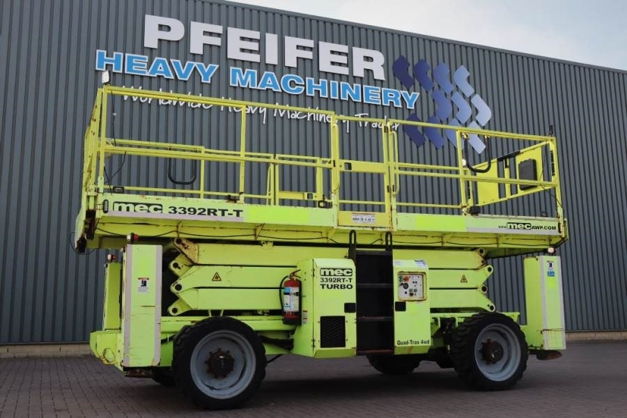 MEC 3392RT-T Diesel, 4x4 Drive, 12m Working Height, 12 - Käärlift: pilt 1 MEC 3392RT-T Diesel, 4x4 Drive, 12m Working Height, 12 - Käärlift: pilt 1