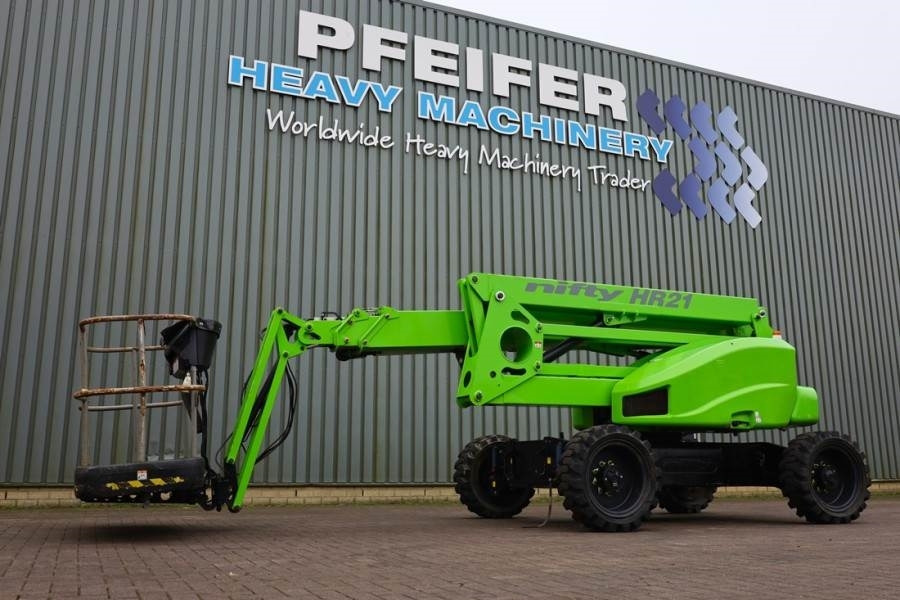 Niftylift HR21D 4x4 MK2 Diesel, 4x4 Drive, 21m Working Heigh - Liigendpoom: pilt 1 Niftylift HR21D 4x4 MK2 Diesel, 4x4 Drive, 21m Working Heigh - Liigendpoom: pilt 1