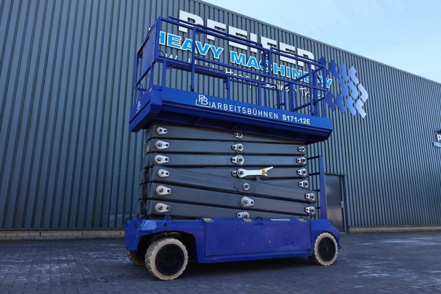 PB LIFT S171-12E Electric, 17.3m Working Height, 400k - Käärlift: pilt 1 PB LIFT S171-12E Electric, 17.3m Working Height, 400k - Käärlift: pilt 1
