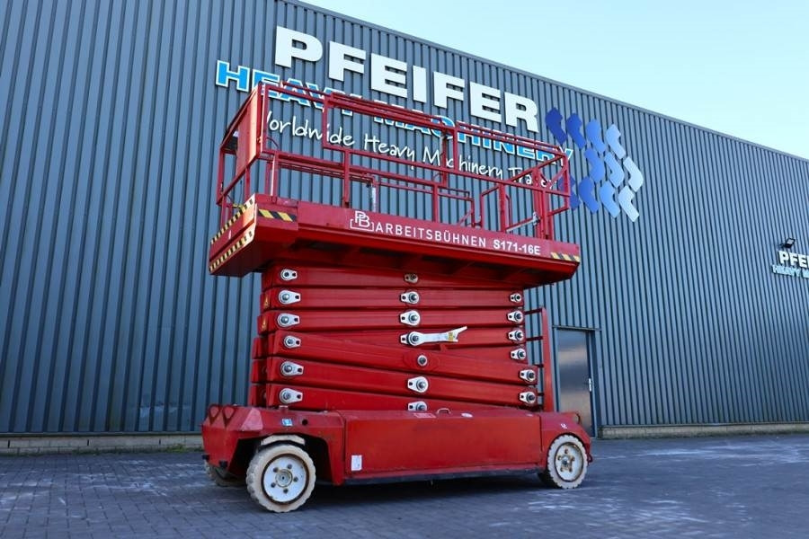 PB LIFT S171-16E Electric, 17.3m Working Height, 400k - Käärlift: pilt 1 PB LIFT S171-16E Electric, 17.3m Working Height, 400k - Käärlift: pilt 1