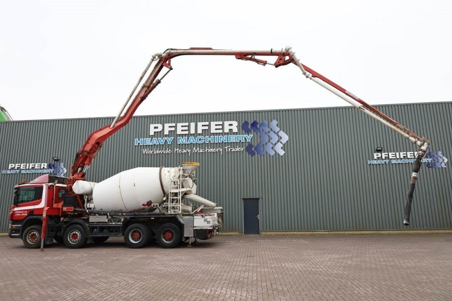 Scania 8x4 With Putzmeister PUMI 24-3.67CS Truck-mounted - Sadulveok: pilt 3 Scania 8x4 With Putzmeister PUMI 24-3.67CS Truck-mounted - Sadulveok: pilt 3
