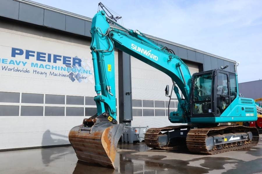 Sunward SWE155F CE certification, Diesel, Digging depth: 5 - Lintekskavaator: pilt 1 Sunward SWE155F CE certification, Diesel, Digging depth: 5 - Lintekskavaator: pilt 1