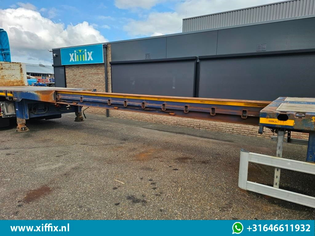 Platvorm/ Madelpoolhaagis Doll 3-ass. Vlakke uitschuifbare oplegger / Naloop gestuurd: pilt 7