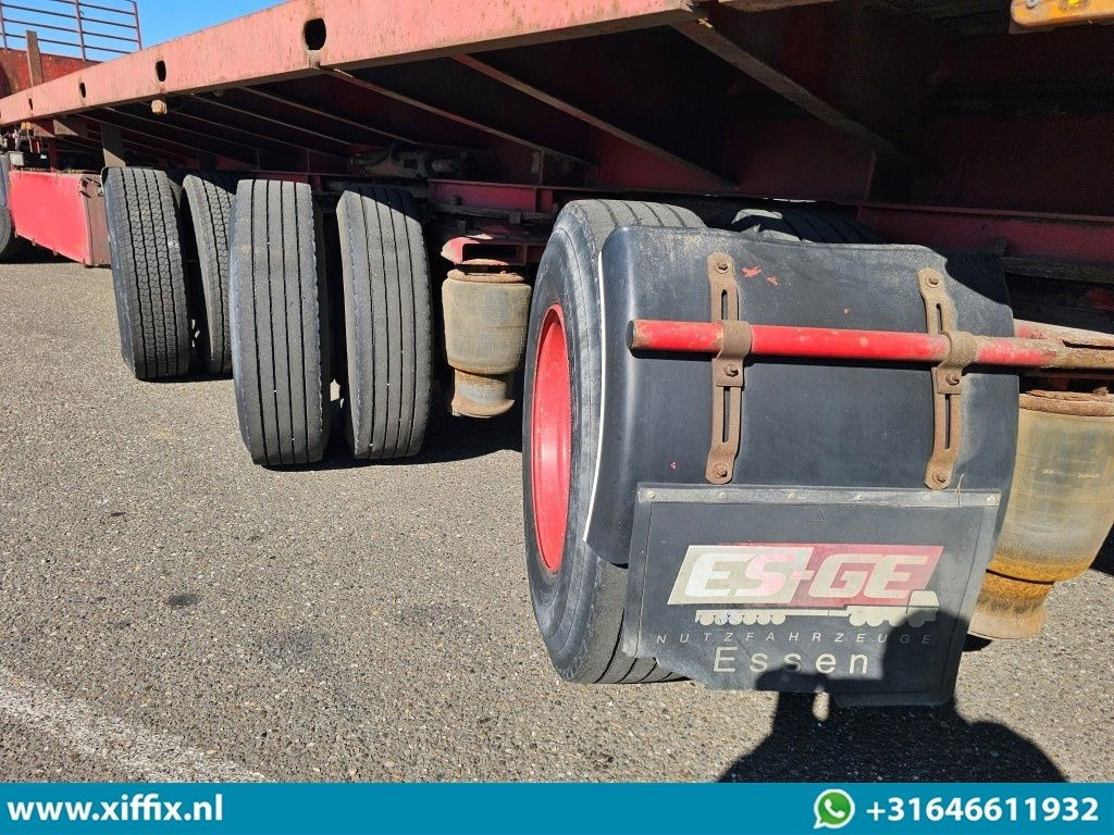 ES-GE 3-ass. Vlakke dubbel 2x uitschuifbare oplegger / 3x gestuurd - Platvorm/ Madelpoolhaagis: pilt 5 ES-GE 3-ass. Vlakke dubbel 2x uitschuifbare oplegger / 3x gestuurd - Platvorm/ Madelpoolhaagis: pilt 5