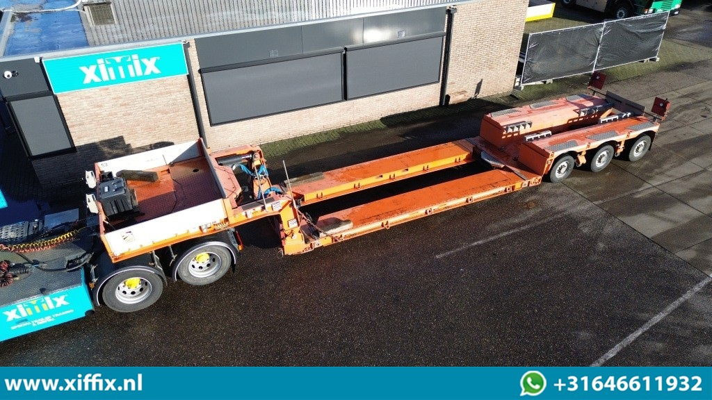Faymonville 3-ass. Dieplader met afneembare nek / Pendel assen / 3x gestuurd - Madal platvormpoolhaagis: pilt 1 Faymonville 3-ass. Dieplader met afneembare nek / Pendel assen / 3x gestuurd - Madal platvormpoolhaagis: pilt 1