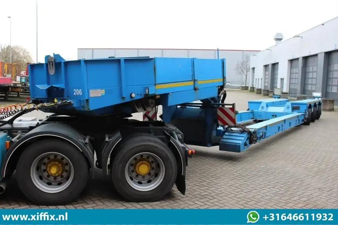 Faymonville 3-ass. Uitschuifbare dieplader met afneembare zwanenhals / Hydr. Vre - Madal platvormpoolhaagis: pilt 3 Faymonville 3-ass. Uitschuifbare dieplader met afneembare zwanenhals / Hydr. Vre - Madal platvormpoolhaagis: pilt 3