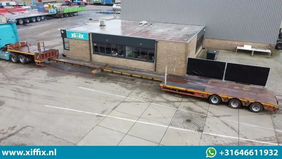 Faymonville 3-ass. dubbel 2x uitschuifbare Semi-Dieplader / 3x gestuurd / 13607  - Madal platvormpoolhaagis: pilt 1 Faymonville 3-ass. dubbel 2x uitschuifbare Semi-Dieplader / 3x gestuurd / 13607  - Madal platvormpoolhaagis: pilt 1