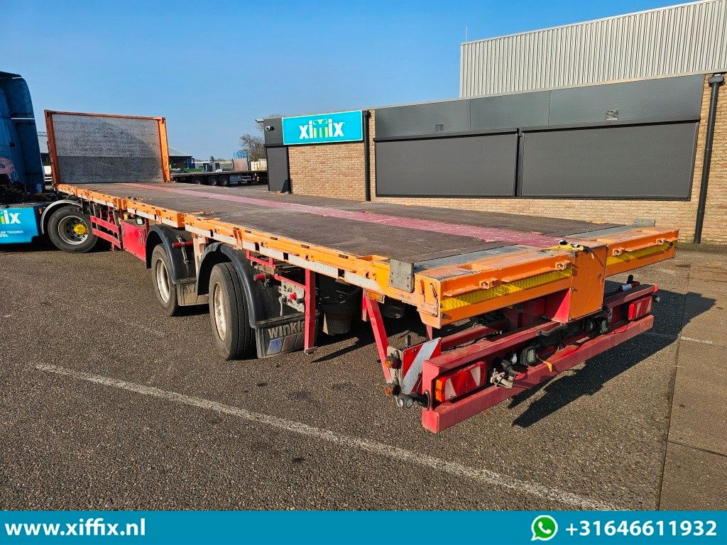 Fellechner 2-ass. Vlakke uitschuifbare Mega oplegger / Naloop gestuurd - Platvorm/ Madelpoolhaagis: pilt 4 Fellechner 2-ass. Vlakke uitschuifbare Mega oplegger / Naloop gestuurd - Platvorm/ Madelpoolhaagis: pilt 4