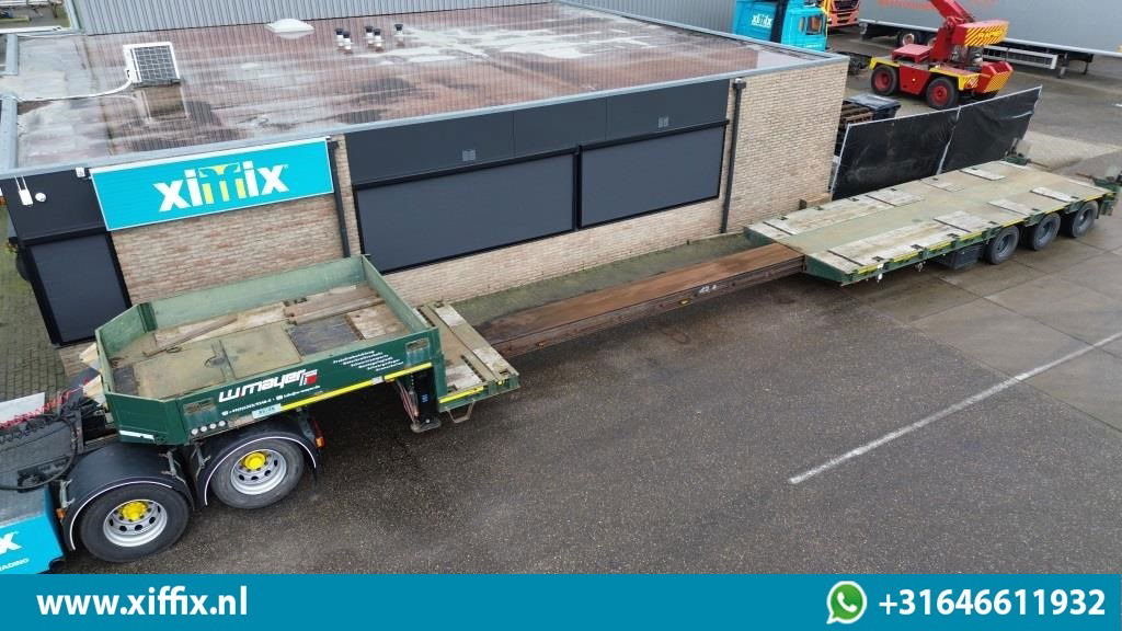 Madal platvormpoolhaagis Goldhofer 3-ass. Uitschuifbare semi dieplader / 3x gestuurd: pilt 1