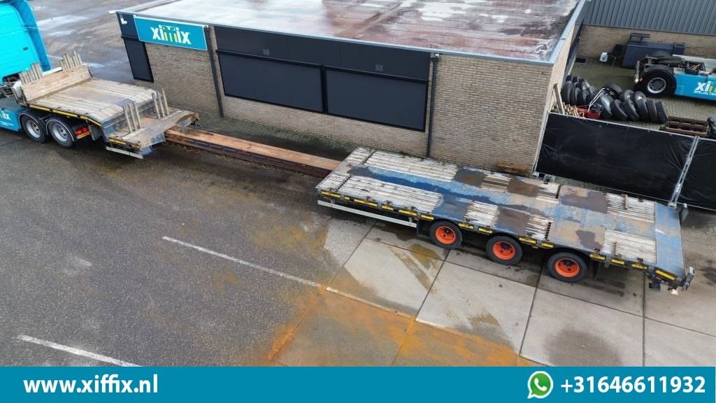 HRD 3-ass. Uitschuifbare Semi dieplader / 1x naloop gestuurd - Madal platvormpoolhaagis: pilt 2 HRD 3-ass. Uitschuifbare Semi dieplader / 1x naloop gestuurd - Madal platvormpoolhaagis: pilt 2