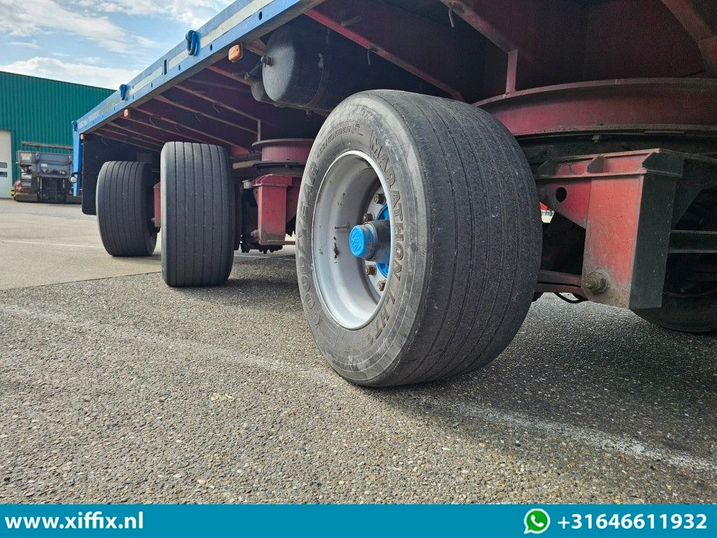 Lako 3-ass. Vlakke dubbel 2x uitschuifbare oplegger / 3x gestuurd - Platvorm/ Madelpoolhaagis: pilt 5 Lako 3-ass. Vlakke dubbel 2x uitschuifbare oplegger / 3x gestuurd - Platvorm/ Madelpoolhaagis: pilt 5