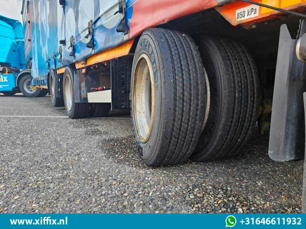 Meusburger 3-ass. Dieplader met huifopbouw / Naloop gestuurd - Madal platvormpoolhaagis: pilt 5 Meusburger 3-ass. Dieplader met huifopbouw / Naloop gestuurd - Madal platvormpoolhaagis: pilt 5