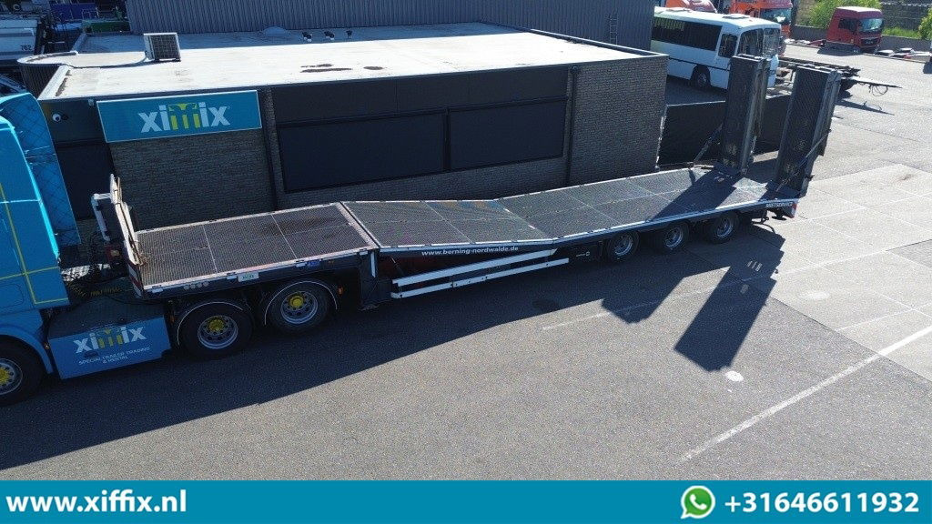 Meusburger 3-ass. Semi dieplader met dubbele hydr. Kleppen en hydr. Verstelbare - Madal platvormpoolhaagis: pilt 1 Meusburger 3-ass. Semi dieplader met dubbele hydr. Kleppen en hydr. Verstelbare - Madal platvormpoolhaagis: pilt 1