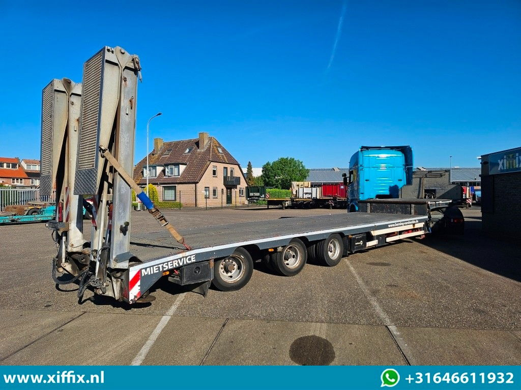 Meusburger 3-ass. Semi dieplader met dubbele hydr. Kleppen en hydr. Verstelbare - Madal platvormpoolhaagis: pilt 4 Meusburger 3-ass. Semi dieplader met dubbele hydr. Kleppen en hydr. Verstelbare - Madal platvormpoolhaagis: pilt 4