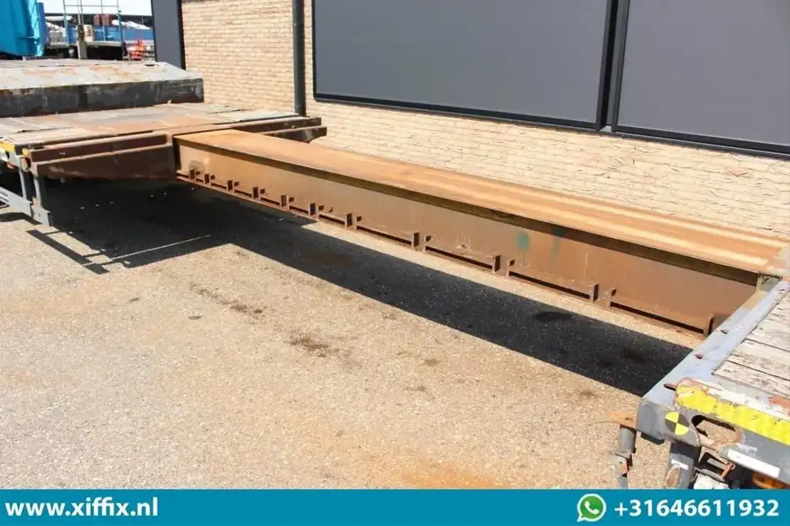 Meusburger 3-ass. Uitschuifbare semi dieplader / Naloop gestuurd / 13821 - Madal platvormpoolhaagis: pilt 5 Meusburger 3-ass. Uitschuifbare semi dieplader / Naloop gestuurd / 13821 - Madal platvormpoolhaagis: pilt 5