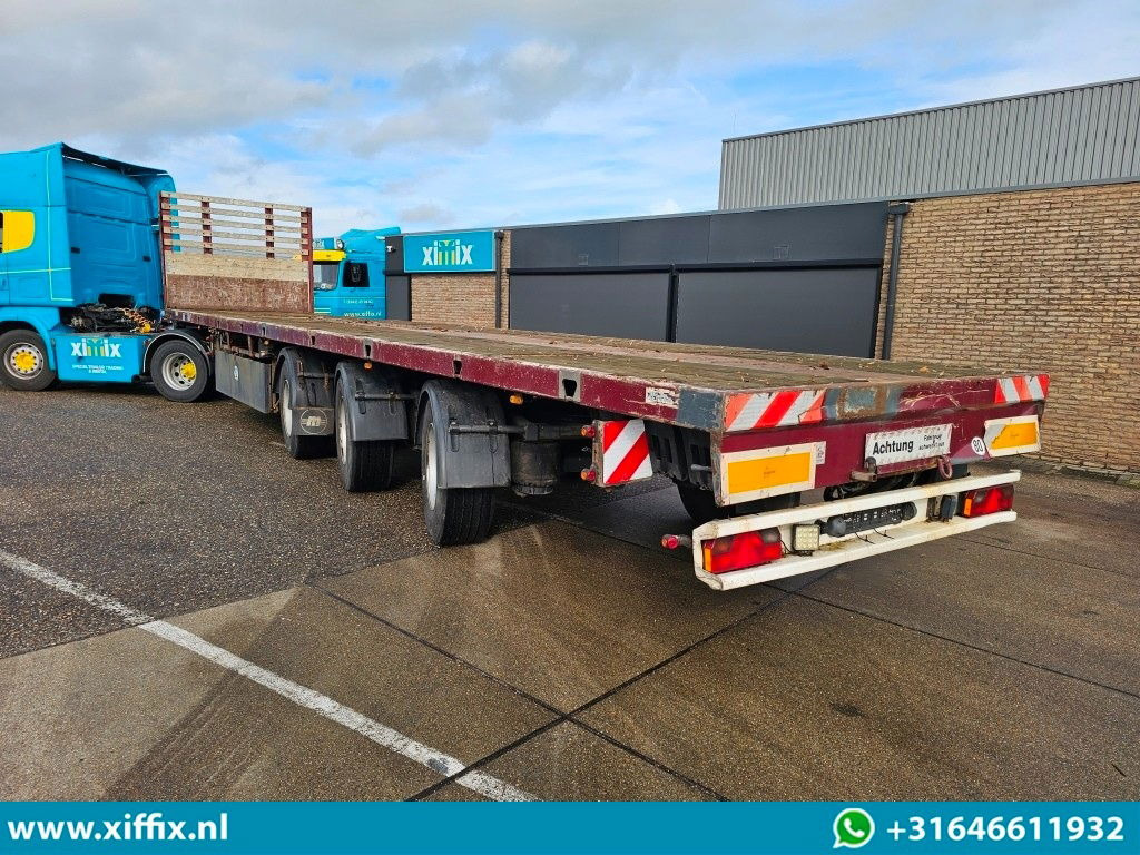 Meusburger 3-ass. Vlakke uitschuifbare oplegger / 3x gestuurd - Platvorm/ Madelpoolhaagis: pilt 4 Meusburger 3-ass. Vlakke uitschuifbare oplegger / 3x gestuurd - Platvorm/ Madelpoolhaagis: pilt 4