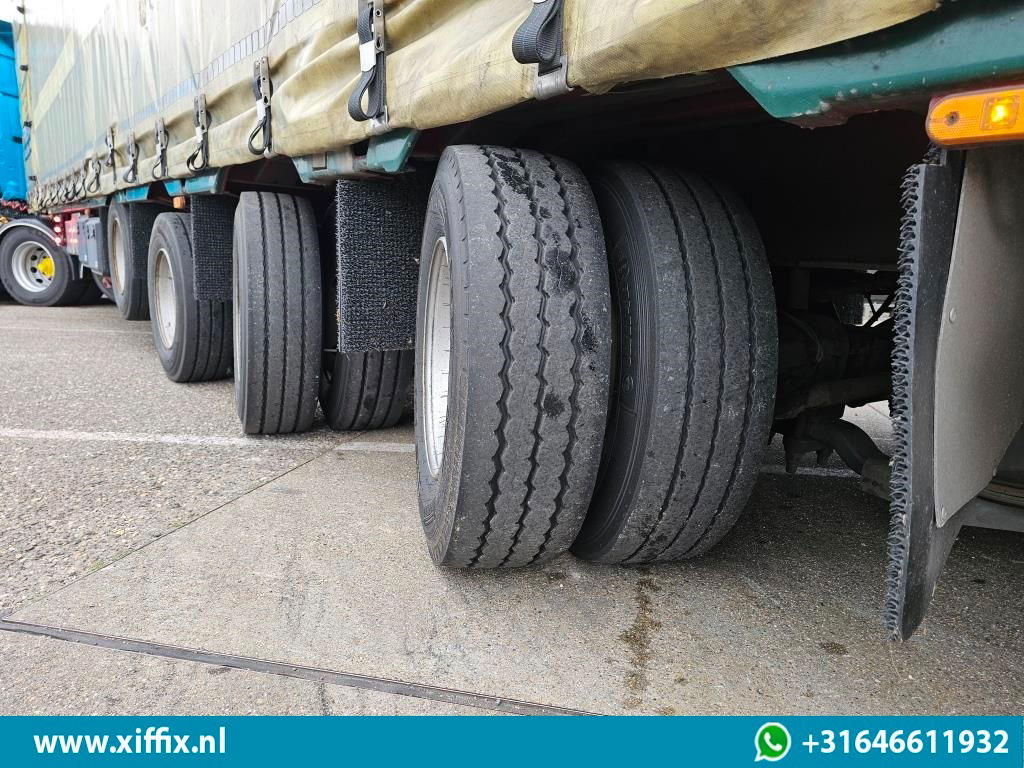 Meusburger 4-ass. Vlakke Mega oplegger met elektrische huifopbouw / 2x naloop ge - Platvorm/ Madelpoolhaagis: pilt 4 Meusburger 4-ass. Vlakke Mega oplegger met elektrische huifopbouw / 2x naloop ge - Platvorm/ Madelpoolhaagis: pilt 4