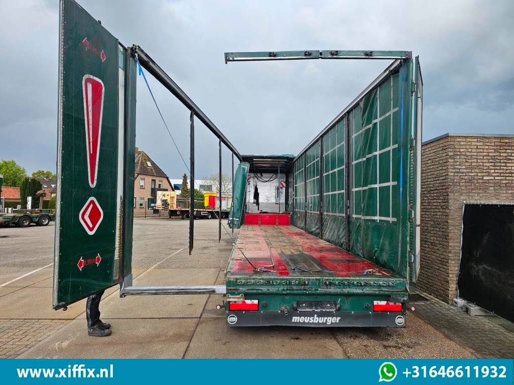 Meusburger 6-ass. Semi dieplader met elektische huifopbouw / 3x naloop gestuurd - Madal platvormpoolhaagis: pilt 5 Meusburger 6-ass. Semi dieplader met elektische huifopbouw / 3x naloop gestuurd - Madal platvormpoolhaagis: pilt 5