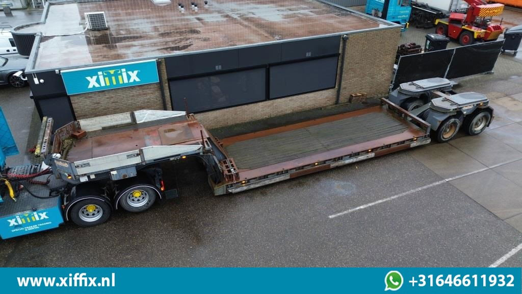 Nooteboom 2-ass. Dieplader met afneembare Nek / 16 Ton assen / 2x gestuurd - Madal platvormpoolhaagis: pilt 1 Nooteboom 2-ass. Dieplader met afneembare Nek / 16 Ton assen / 2x gestuurd - Madal platvormpoolhaagis: pilt 1