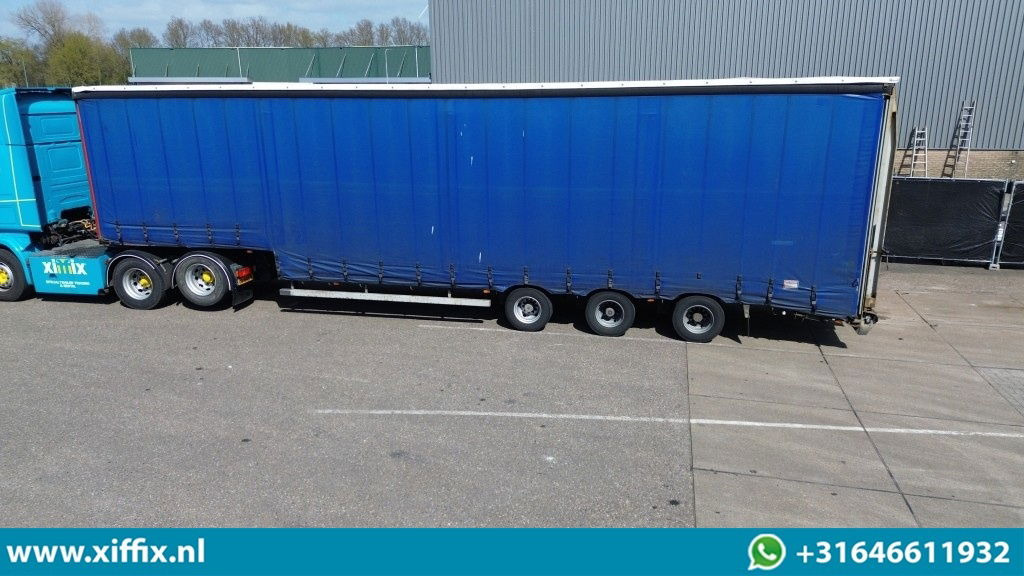 Nooteboom 3-ass. Semi dieplader met huifopbouw / Laadklep - Madal platvormpoolhaagis: pilt 2 Nooteboom 3-ass. Semi dieplader met huifopbouw / Laadklep - Madal platvormpoolhaagis: pilt 2