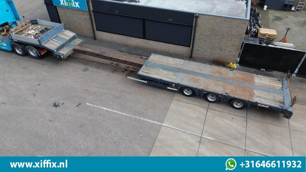 Nooteboom 3-ass. Uitschuifbare Semi dieplader / 1x naloop gestuurd - Madal platvormpoolhaagis: pilt 2 Nooteboom 3-ass. Uitschuifbare Semi dieplader / 1x naloop gestuurd - Madal platvormpoolhaagis: pilt 2