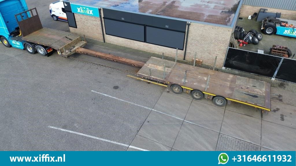 Nooteboom 3-ass. Uitschuifbare semi dieplader / Naloop gestuurd - Madal platvormpoolhaagis: pilt 2 Nooteboom 3-ass. Uitschuifbare semi dieplader / Naloop gestuurd - Madal platvormpoolhaagis: pilt 2