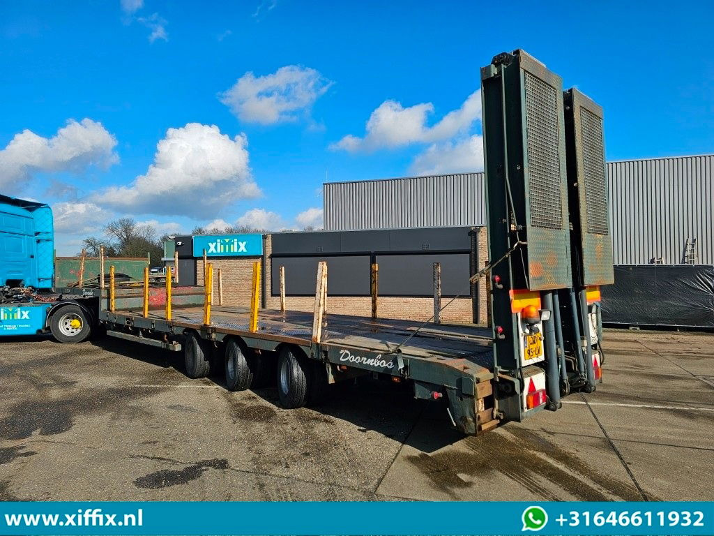 Nooteboom 3-ass. Uitschuifbare semi dieplader met dubbele hydr. kleppen / 3x ges - Madal platvormpoolhaagis: pilt 4 Nooteboom 3-ass. Uitschuifbare semi dieplader met dubbele hydr. kleppen / 3x ges - Madal platvormpoolhaagis: pilt 4