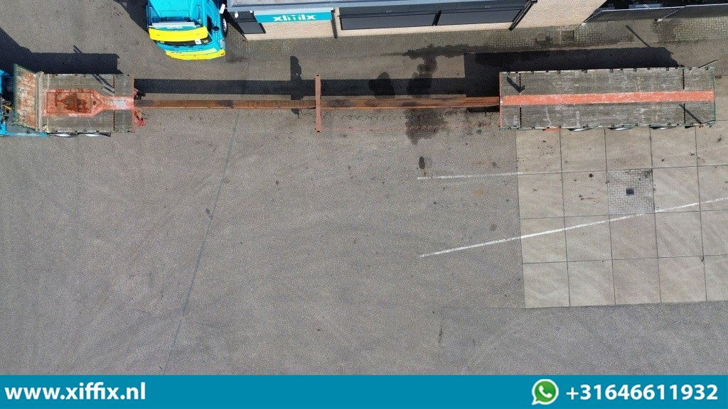 Nooteboom 3-ass. Vlakke dubbel 2x uitschuifbare oplegger / 3x gestuurd - Platvorm/ Madelpoolhaagis: pilt 3 Nooteboom 3-ass. Vlakke dubbel 2x uitschuifbare oplegger / 3x gestuurd - Platvorm/ Madelpoolhaagis: pilt 3