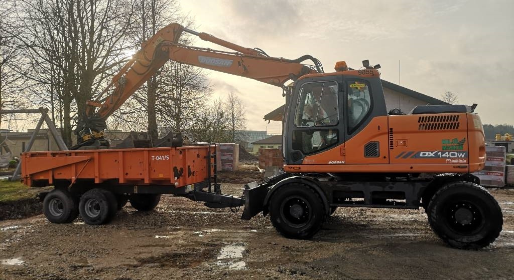 Ratastel ekskavaator Doosan Dw 140: pilt 7
