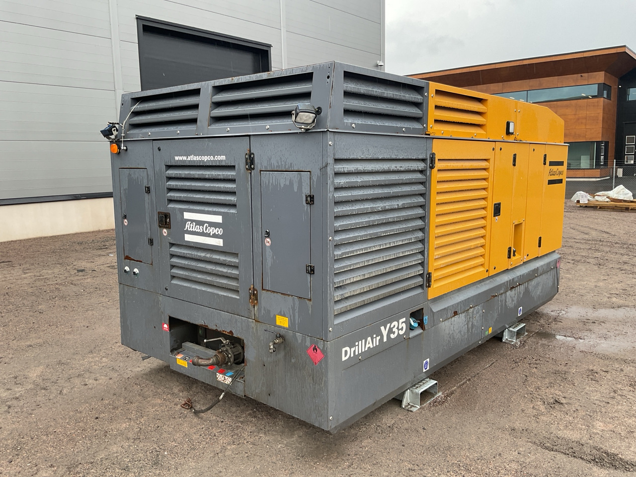 Atlas Copco DrillAir Y35 - Õhukompressor: pilt 1 Atlas Copco DrillAir Y35 - Õhukompressor: pilt 1