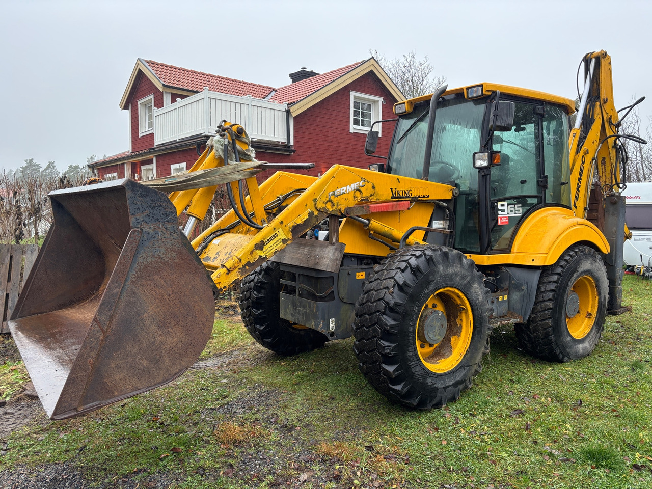 Fermec 965 - Ekskavaator-laadur: pilt 1 Fermec 965 - Ekskavaator-laadur: pilt 1